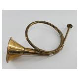 Brass Coiled Hunting Horn