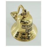 Titanic 1912 Brass-Tone Ship