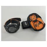 G-Shock Watch & Orange Outdoor Device Set