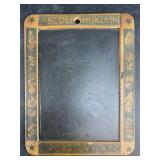 Antique Wooden Alphabet Slate Writing Board