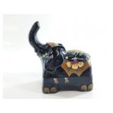 Floral Elephant Trinket Box