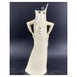 Figural Character Ceramic Vase