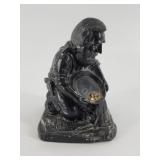 Gold Miner Figurine Panning for Gold