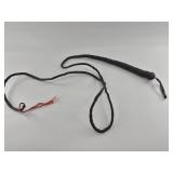 Braided Leather Whip