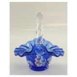 Fenton Glass Bridal basket