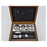 Precision Balance Weight Set in Wood Case