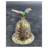Cloisonne Enamel Bird Bell