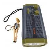 WR320 Solar AM/FM Radio Flashlight