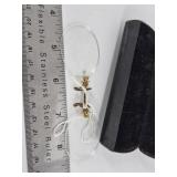 Ornate Gold-Tone Eyeglasses