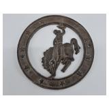 Cast Iron Equestrian Horseshoe Wall Plaque