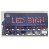 New in Box Illuminated LED Open Sign