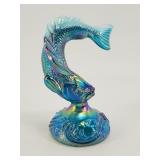 Fenton Iridescent Glass Fish Figurine