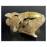 Gold-toned crystal bracelet brand new in original