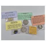 Vintage Coin & Medal Collection (6pc)