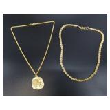 Collection of gold-toned fashion jewelry