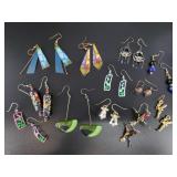 Large lot of earrings