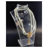Marilyn Monroe collection simulated pearl and crys