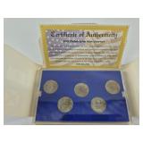 2003 Philadelphia State Quarter Set - 5 Coins