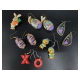 Easter themed earrings