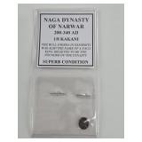 Naga Dynasty of Narwar 1/8 Kakani Coin