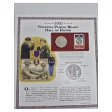 2022 Purple Heart Hall of Honor Coin Display