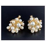 Marilyn Monroe collection pair of earrings with si