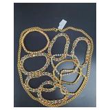 Gold-toned fashion jewelry