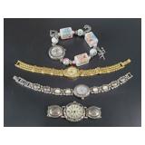 4 Fabulous ladies wristwatches all in good working