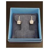 Pair of Bella Luce sterling silver earrings, new i