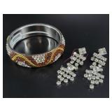 Rhinestone fashion jewelry