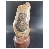 Michael Scott Alaskan Scrimshaw Bear
