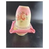 Fenton UV-Reactive Hand-Painted Fairy Lamp