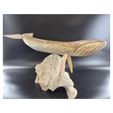 Michael Scott Alaskan Whale Bone Sculpture