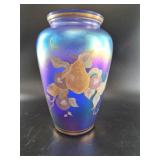 Fenton 100th Anniversary Hand-Painted Vase