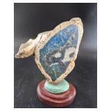 Michael Scott Alaskan Scrimshaw On Walrus Bone