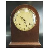 Mechanical Wooden Mantel Clock with Pendulum