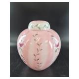 Fenton 2004 Gold Treasures Hand-Painted Jar