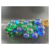 Blue & Green Decorative Grape Cluster