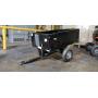 37"x28" Pull Behind Dump Cart