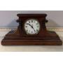 Ingraham mantle clock, complete w/key works per