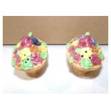 Fruit Basket S&P shaker set