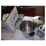 Pots, Pans, Defrosting tray, Grater & more