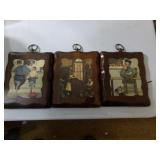 Set of 3 Norman Rockwell Wall decor