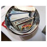 Tin of postcards