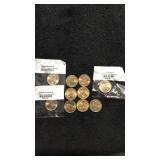 10 Presidential Dollars