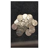 22 Kennedy Half Dollars 70ï¿½s - 90ï¿½s