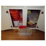 Large Lot of Tupperware