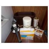 Basket, Coffee pot, steamer, MIsc