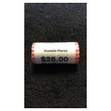 Roll of Presidential Dollars- Pierce