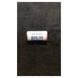 Roll of Presidential Dollars- Fillmore